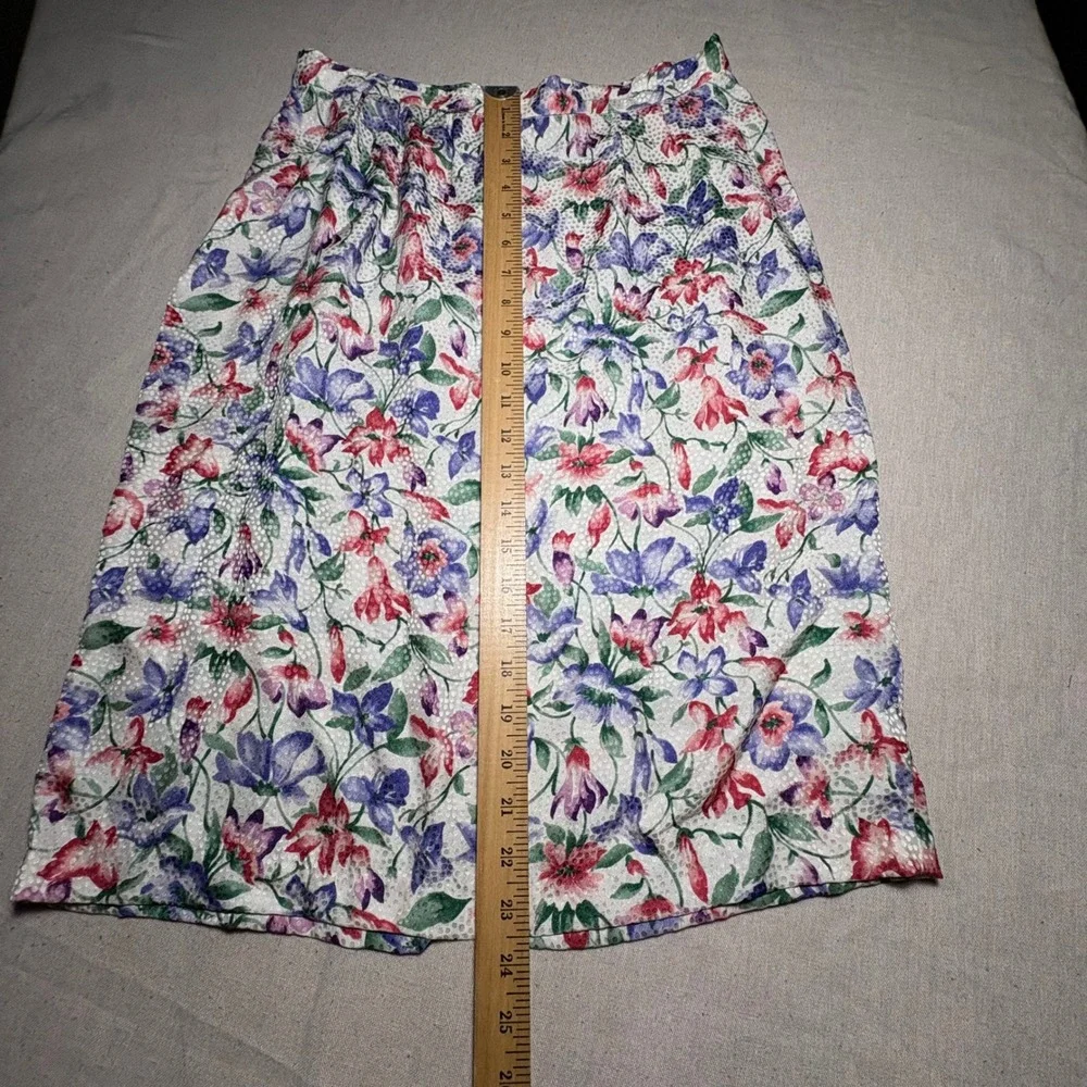 Vintage floral midi